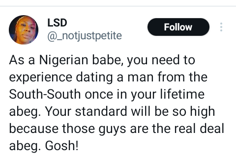 South South lady drags men from her zone after X user praised them