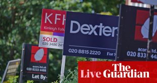 UK house prices rise in January, Novo Nordisk obesity drug sales surge – business live