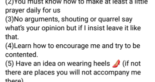 Wear heels if not you wont be accompanying me out - Nigerian man lists requirements for a wife