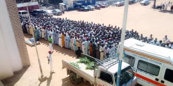 Yobe Governor vows justice for woman allegedly killed by her husband as she is laid to rest