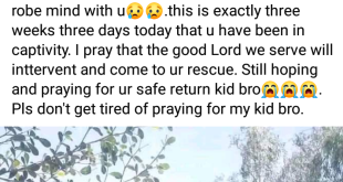 "You fought a good fight" - Nigerian man mourns his brother killed by kidnappers after ransom payment