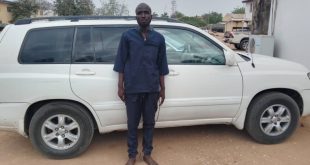 I wanted to sell it for N2m, use the money to pay house rent and bring back my estranged wife - Car thief who stole Toyota Highlander in Borno