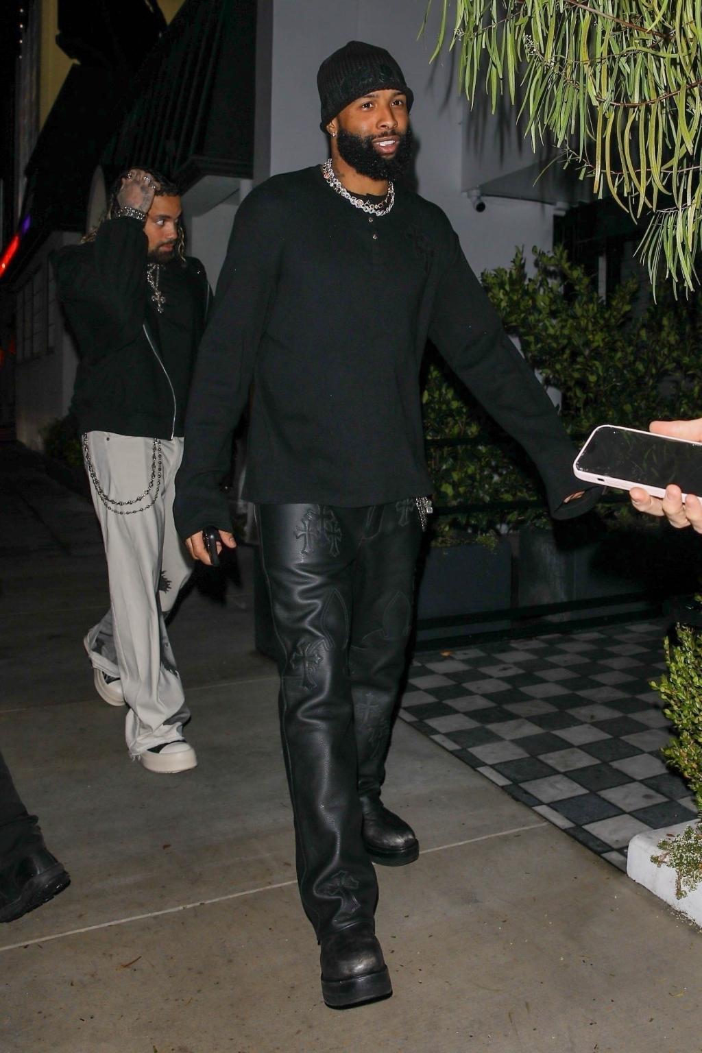 Kim Kardashian and Odell Beckham reignite dating rumors at Jay-Z?s pre-Grammys party