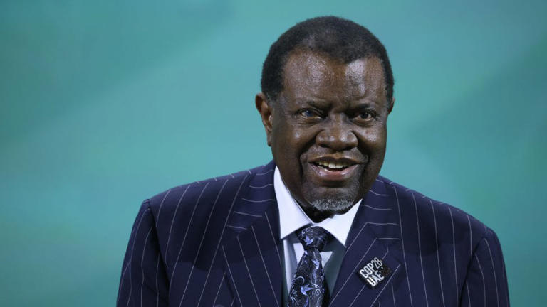 Namibia's President dies while receiving treatment for cancer