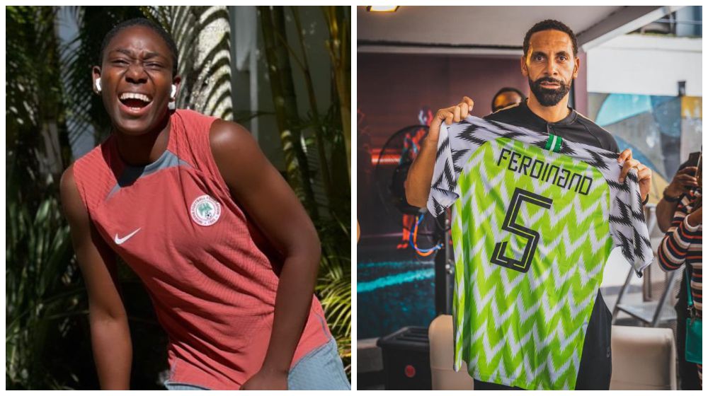Oshoala urges Ferdinand to join call for Nwabali to replace Onana at Man United after AFCON heroics