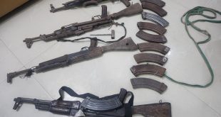 Police recover prohibited firearms hidden near river in Bauchi