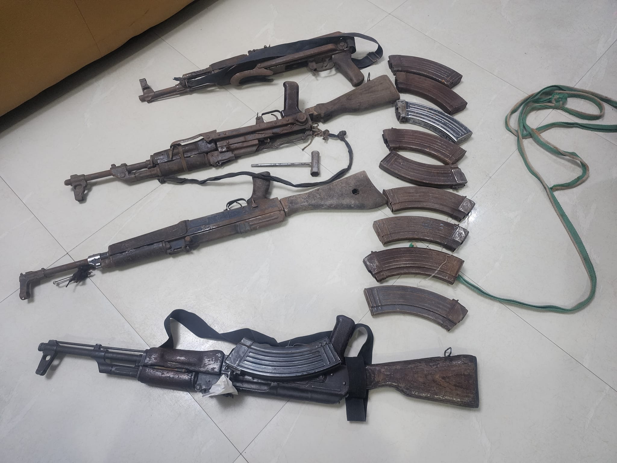 Police recover prohibited firearms hidden near river in Bauchi