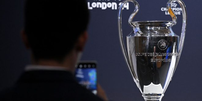 UEFA Champions League trophy.