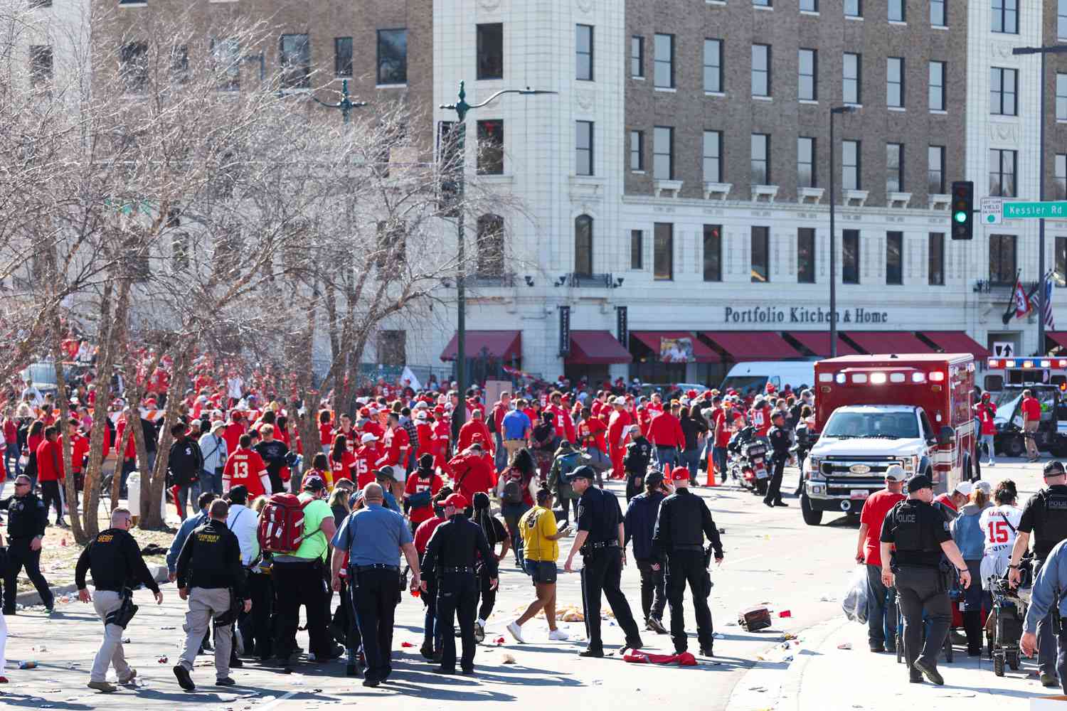 Two men charged with murder in Kansas City Chiefs Super Bowl parade shooting