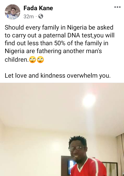 50% of families in Nigeria are fathering other men