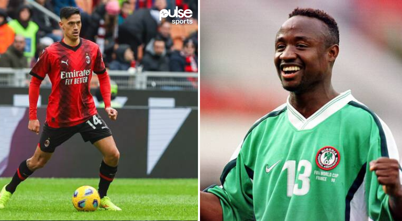 AC Milan star reveals he was named after Super Eagles legend Tijani Babangida