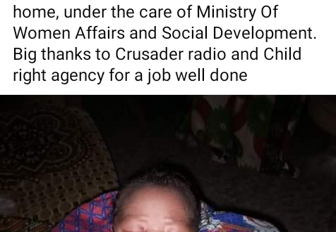 Abandoned newborn baby rescued in Niger State