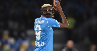 Arsenal target Victor Osimhen of SSC Napoli during the Serie A TIM match between SSC Napoli and Juventus FC at Stadio Diego Armando Maradona Naples Italy on 3 March 2024.