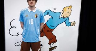 Tintin Inspired Belgium Away Kit