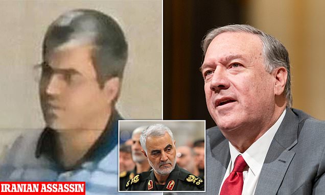 FBI launches urgent manhunt for Iranian secret agent accused of plotting to assassinate Trump-era officials in revenge for killing of  commander of Iran
