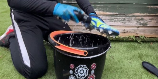 How to clean your football boots