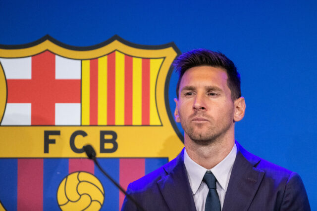 Lionel Messi Left Barcelona In 2021