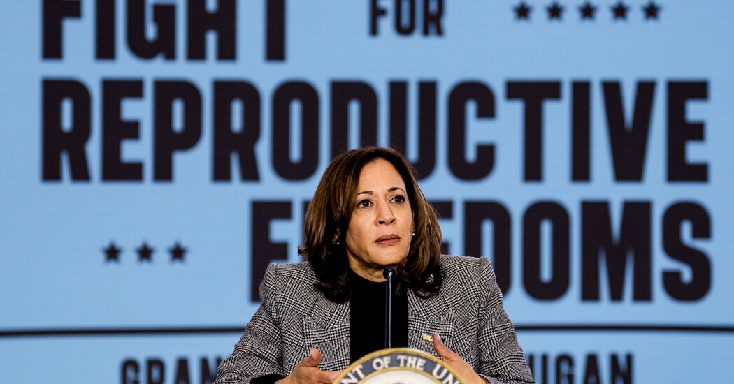 Kamala Harris Will Visit Abortion Clinic, in Historic First