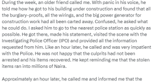 Lagos Police PRO recounts how the name of Jesus helped his friend recover his stolen items that ran into millions of Naira