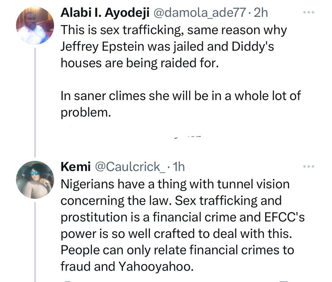 Many mothers are raising innocent looking demons - X user says after EFCC reportedly stormed a church to arrest a Chorister running a pimping Whatsapp platform