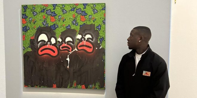 Nigerian artist behind painting sold for ₦64m criticised for promoting racist tropes