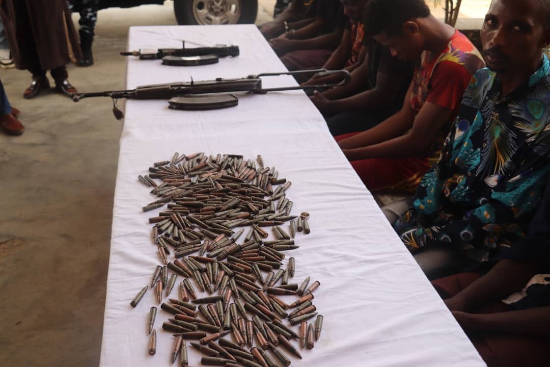 Police arrest four suspects for possession of 295 rounds of AK-47 ammunition in Niger state