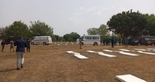 Remains of slain soldiers arrive Abuja military cemetery for burial (photos)