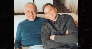 Singer Ricky Martin says his father encouraged him to come out as gay