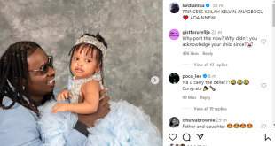 Skit maker, Lord Lamba, confirms he is the father of BBNaija star, Queen Atang?s child hours after she announced her engagement to another man