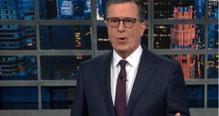 Stephen Colbert on Trump mocking Biden.