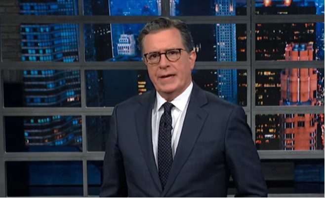 Stephen Colbert jokes about the SCOTUS 14th Amendment decision.