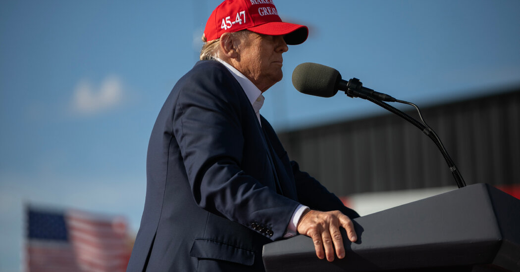 Trump Says Some Migrants Are ‘Not People’ and Predicts a ‘Blood Bath’ if He Loses