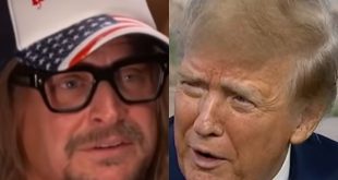 Trump Sends Support To Kid Rock After His Father Passes Away