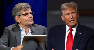 Trump sues ABC News and George Stephanopoulos for defaming him by calling him a rap!st