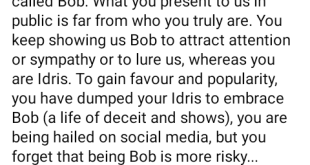 Being Bob is risky because no matter how you fake it, one day the Idris in you will come out for the world to see - Clergyman, Fr. Kelvin Ugwu speaks on Bobrisky