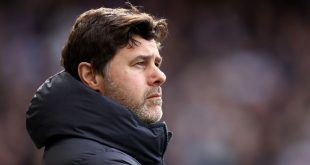 Chelsea manager Mauricio Pochettino looks on during his side