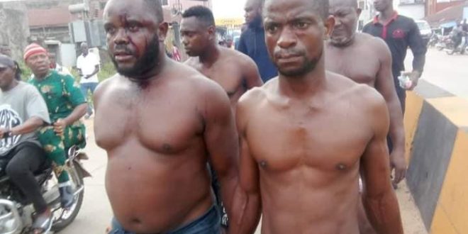 Ebonyi neighbourhood watch operatives arrest four suspects for transformer theft