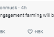 Elon Musk threatens X users involved in engagement farming