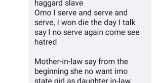 I  nearly took my life - Nigerian woman shares traumatizing experience living with her mother-in-law