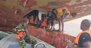 Navy expresses concern over surge in stowaways in Lagos waters