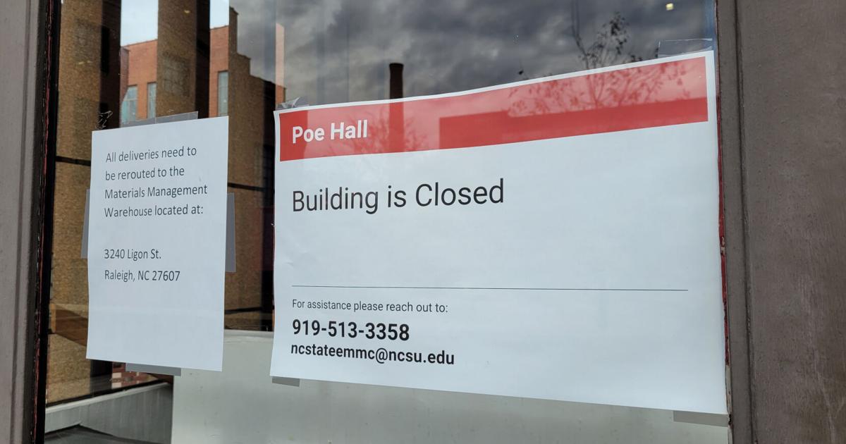 North Carolina State University closes Poe Hall Building after 150 cancer cases are linked back to the building