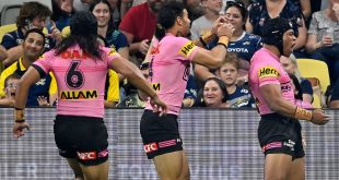 Panthers edge Cowboys in Origin star's 100th match