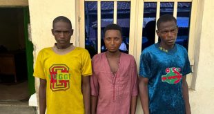 Police arrest three suspected kidnappers in Nasarawa