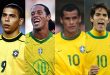 Ronaldo, Ronaldinho, Rivaldo and Kaka