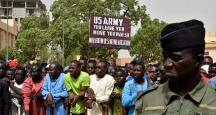 Thousands protest in Niger Republic for US troops to leave the country immediately