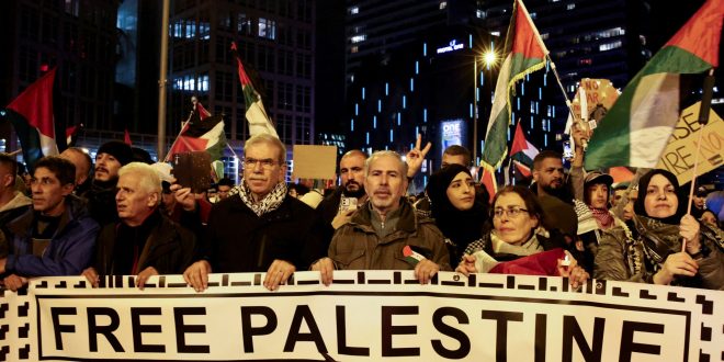‘We Jews are just arrested; Palestinians are beaten’: Protesters in Germany