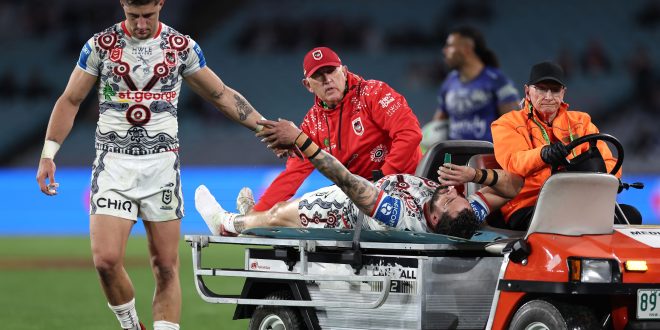 'Agony' for injured Dragons star amid 'soft' defeat