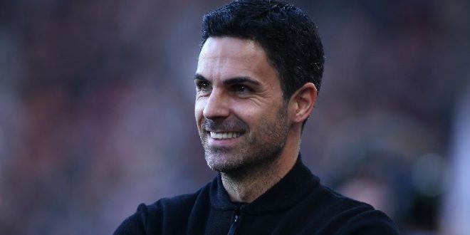 Arsenal manager Mikel Arteta ahead of the Gunners