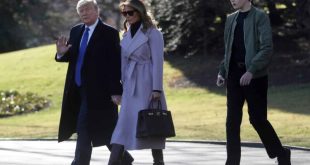 Trump won't say he is sending his son Barron back to school