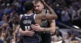 Kyrie Irving and Luka Doncic pic